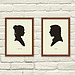 Star Wars Silhouette Print