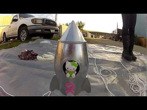 A Space-Bound Hello Kitty Science Project 