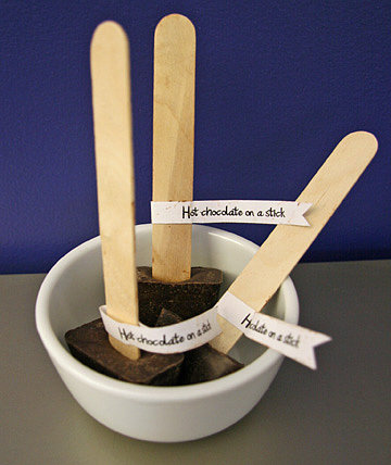 Hot Chocolate Pops Hot Chocolate Pops