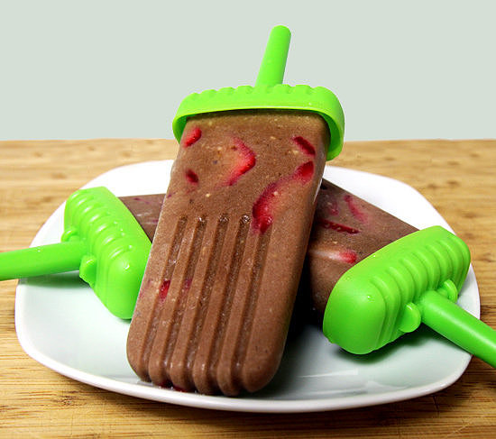 Fruit-Filled Fudgesicles Fruit-Filled Fudgesicles