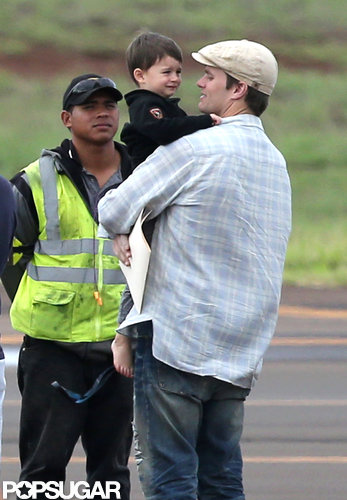 Tom Brady carried Ben on the tarmac.
Tom Brady carried Ben on the tarmac.