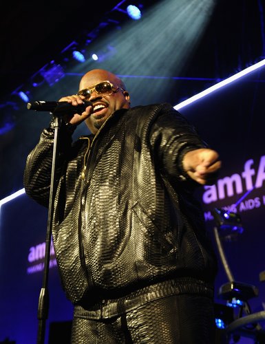 Cee Lo performed at Wednesday night's amfAR New York Gala.
Cee Lo performed at Wednesday night's amfAR New York Gala.