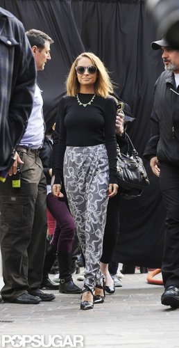 Nicole Richie Rocks a Daring Look Out in LA Nicole Richie Rocks a Daring Look Out in LA