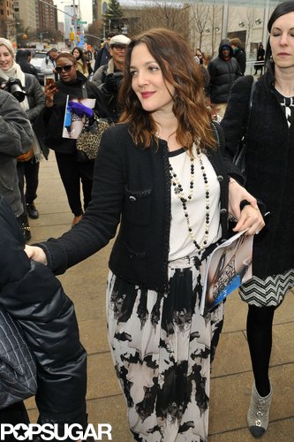 Drew Barrymore Parties With Katie Holmes Pre Fashion Week Drew Barrymore Parties With Katie Holmes Pre Fashion Week
