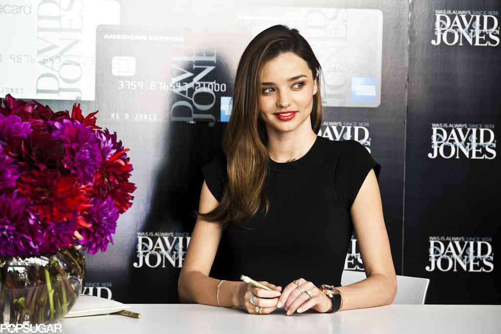 Miranda Kerr Meet and Greet at David Jones (Pictures) | POPSUGAR Celebrity