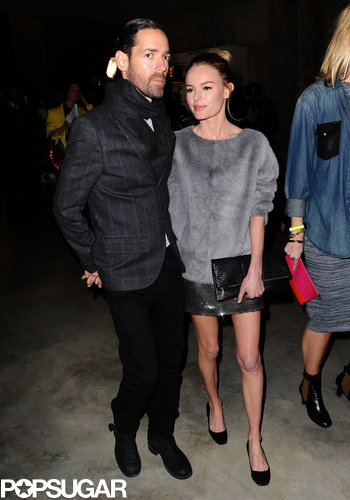 Kate and Michael Show Love Front Row at London Fashion Week Kate and Michael Show Love Front Row at London Fashion Week