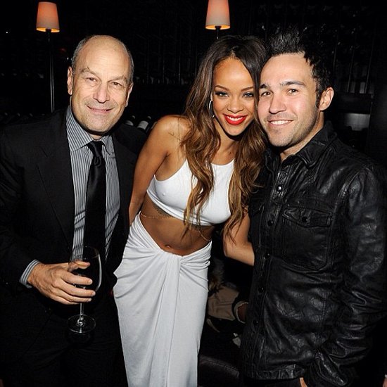Pete Wentz met up with Rihanna and music executive Barry Weiss at a Grammys afterparty.
Source: Instagram user petewentz
Pete Wentz met up with Rihanna and music executive Barry Weiss at a Grammys afterparty.
Source: Instagram user petewentz