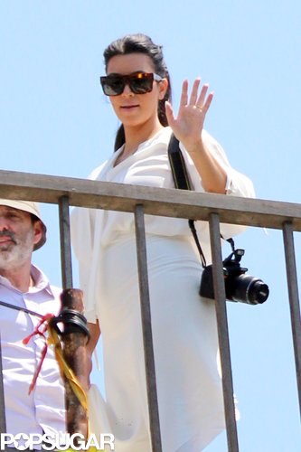 Kanye Skips the Grammys to Sightsee With Kim and Will Smith Kanye Skips the Grammys to Sightsee With Kim and Will Smith