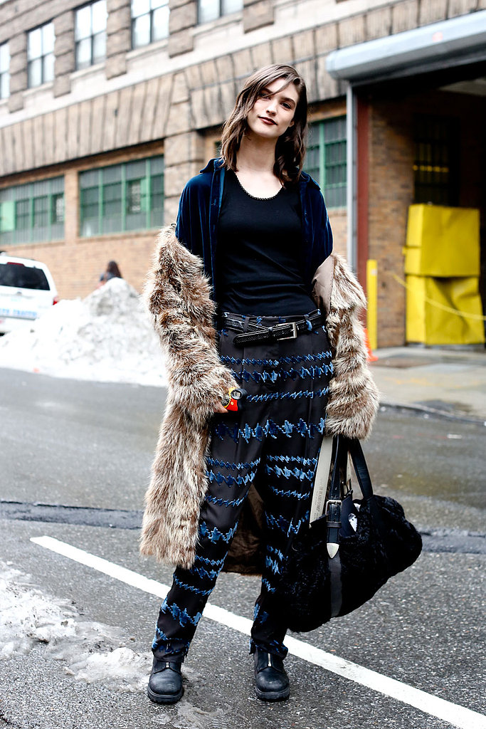 New York Fashion Week Street Style Fall 2013 New York Fashion Week Street Style Fall 2013
