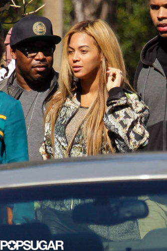 Beyonce Knowles stepped out in LA.
Beyonce Knowles stepped out in LA.