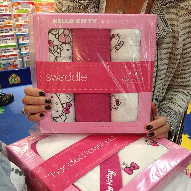 Aden + Anais announced a new partnership with the ever-popular Hello Kitty that will debut this Spring.
Aden + Anais announced a new partnership with the ever-popular Hello Kitty that will debut this Spring.
