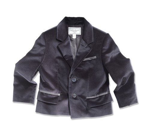 There's no doubt that he'll look dashing and camera-ready in this navy velvet blazer ($272).
There's no doubt that he'll look dashing and camera-ready in this navy velvet blazer ($272).