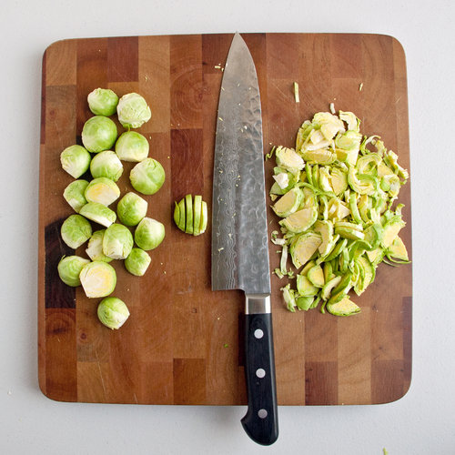 How to Shred Brussels Sprouts