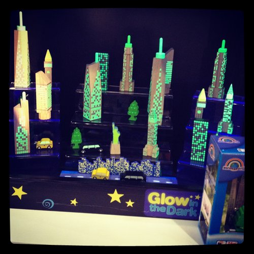 Wonderworld's Glow in the Dark city blocks were a fun find — and are made from eco-friendly rubberwood, too!
Wonderworld's Glow in the Dark city blocks were a fun find — and are made from eco-friendly rubberwood, too!