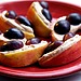 Creamy Peanut Butter Apples With Grapes 
