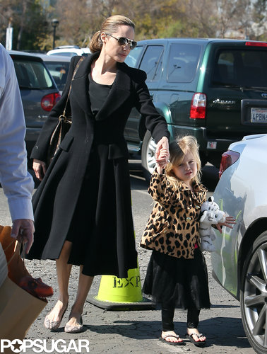 Brad and Angelina Take the Twins Out For Valentine's Day! Brad and Angelina Take the Twins Out For Valentine's Day!