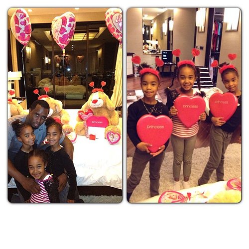 P. Diddy wished a happy Valentine's Day to his "three little ladies" on Instagram.
Source: Instagram user iamdiddy
P. Diddy wished a happy Valentine's Day to his "three little ladies" on Instagram.
Source: Instagram user iamdiddy