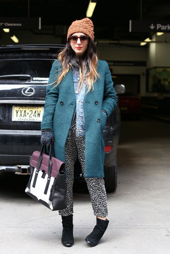 Mixed and matched — but with a great coat to pull it all together.
Mixed and matched — but with a great coat to pull it all together.