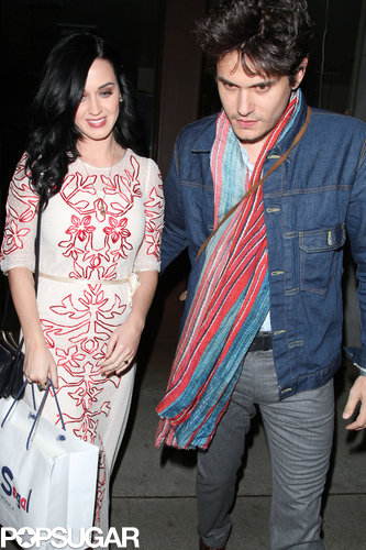 Katy Perry and John Mayer Have a Sweet Valentine's Date Katy Perry and John Mayer Have a Sweet Valentine's Date