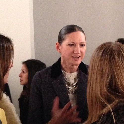 Jenna Lyons took a moment to speak about the J.Crew collection.
Jenna Lyons took a moment to speak about the J.Crew collection.