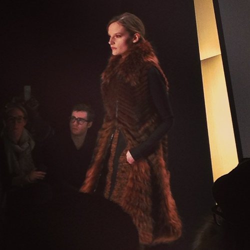 The ideal fur coat to keep out the Winter chill, courtesy of Donna Karan.
The ideal fur coat to keep out the Winter chill, courtesy of Donna Karan.
