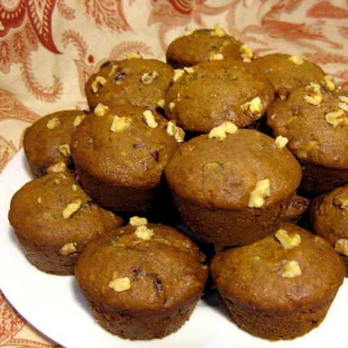 Recipe For Banana Cranberry Zucchini Muffins