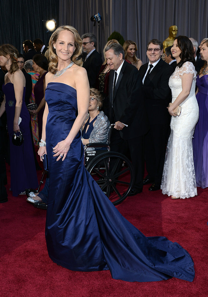 Helen Hunt on the red carpet at the Oscars 2013.
Helen Hunt on the red carpet at the Oscars 2013.