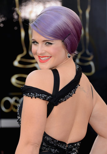 Kelly Osbourne on the red carpet at the Oscars 2013.
Kelly Osbourne on the red carpet at the Oscars 2013.