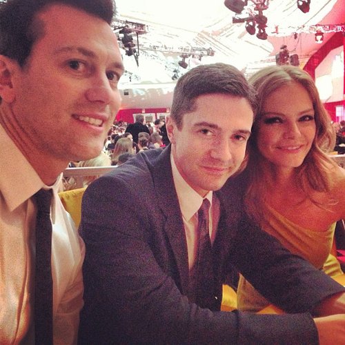 Jaime King snapped a photo of Topher Grace at the Oscars.
Source: Instagram user jaime_king
Jaime King snapped a photo of Topher Grace at the Oscars.
Source: Instagram user jaime_king