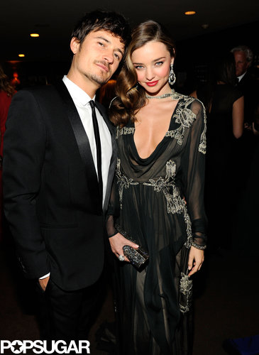 Orlando Bloom and Miranda Kerr attended the Vanity Fair party on Sunday night.
Orlando Bloom and Miranda Kerr attended the Vanity Fair party on Sunday night.