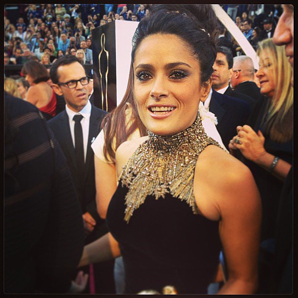 Salma Hayek hit the red carpet at the Oscars.
Source: Instagram user theacademy
Salma Hayek hit the red carpet at the Oscars.
Source: Instagram user theacademy