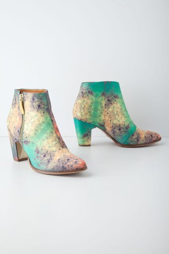 Galaxy Inlay Booties