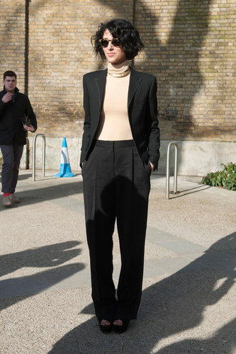 London Fashion Week Street Style Fall 2013 London Fashion Week Street Style Fall 2013