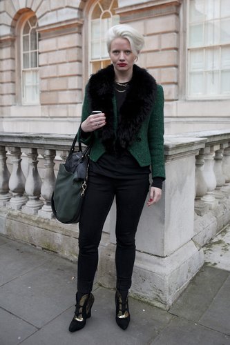 London Fashion Week Street Style Fall 2013 London Fashion Week Street Style Fall 2013