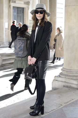 London Fashion Week Street Style Fall 2013 London Fashion Week Street Style Fall 2013