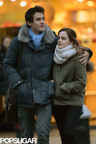 Emma Watson Shares Post-Valentine's Day PDA With Boyfriend Will Adamowicz Emma Watson Shares Post-Valentine's Day PDA With Boyfriend Will Adamowicz