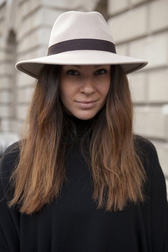 A sleek wool fedora contrasted against a dark color palette.
A sleek wool fedora contrasted against a dark color palette.