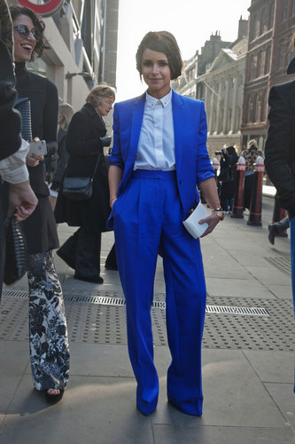 London Fashion Week Street Style Fall 2013 London Fashion Week Street Style Fall 2013