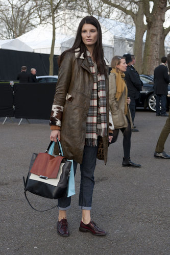London Fashion Week Street Style Fall 2013 London Fashion Week Street Style Fall 2013