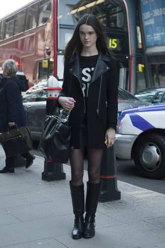 London Fashion Week Street Style Fall 2013 London Fashion Week Street Style Fall 2013