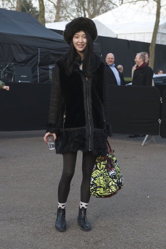 London Fashion Week Street Style Fall 2013 London Fashion Week Street Style Fall 2013