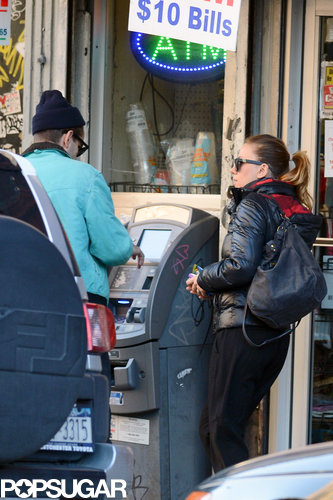 Scarlett Johansson Steps Out With Her Boyfriend — and a Diamond Ring Scarlett Johansson Steps Out With Her Boyfriend — and a Diamond Ring