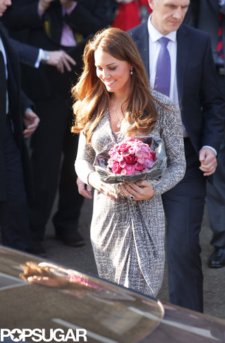 Kate Middleton Shows Her Baby Bump as She Gets Back to Royal Work! Kate Middleton Shows Her Baby Bump as She Gets Back to Royal Work!