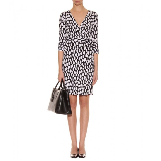 Leave it to Diane von Furstenberg to design the ultimate print wrap dress. Her New Julian Two Wrap Dress ($345) is perfect for both during and after pregnancy.
Leave it to Diane von Furstenberg to design the ultimate print wrap dress. Her New Julian Two Wrap Dress ($345) is perfect for both during and after pregnancy.