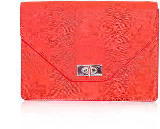 Givenchy Printed leather clutch