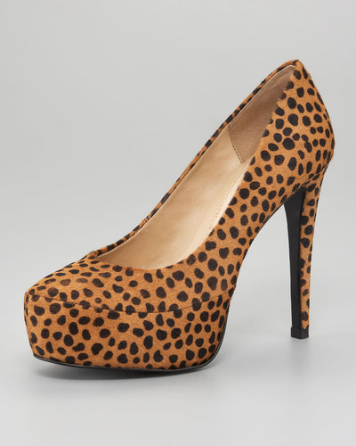 Diane von Furstenberg Renee Calf Hair Platform Pump
