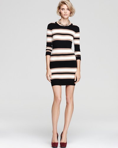 French Connection Sweater Dress - Bambi Striped