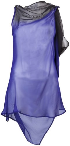 Ann Demeulemeester Long sheer top