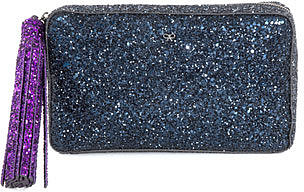 Anya Hindmarch Twinkle glitter clutch