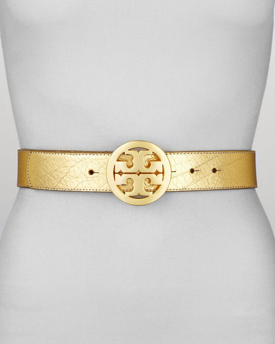 Tory Burch Classic Tory Logo Belt